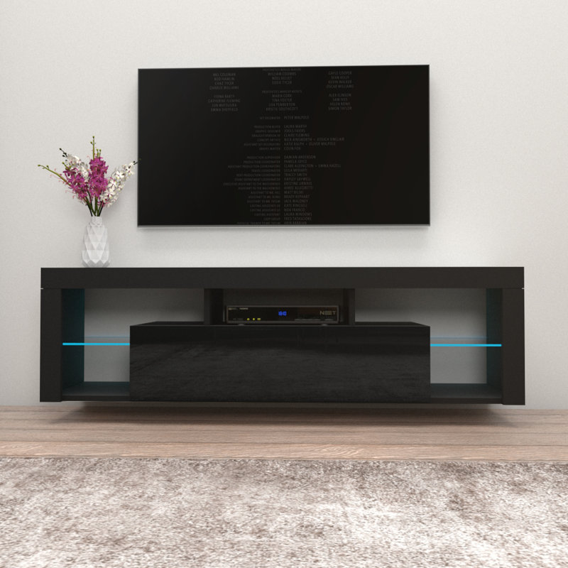 Orren Ellis Floating Milano TV Stand for TVs up to 70" & Reviews Wayfair